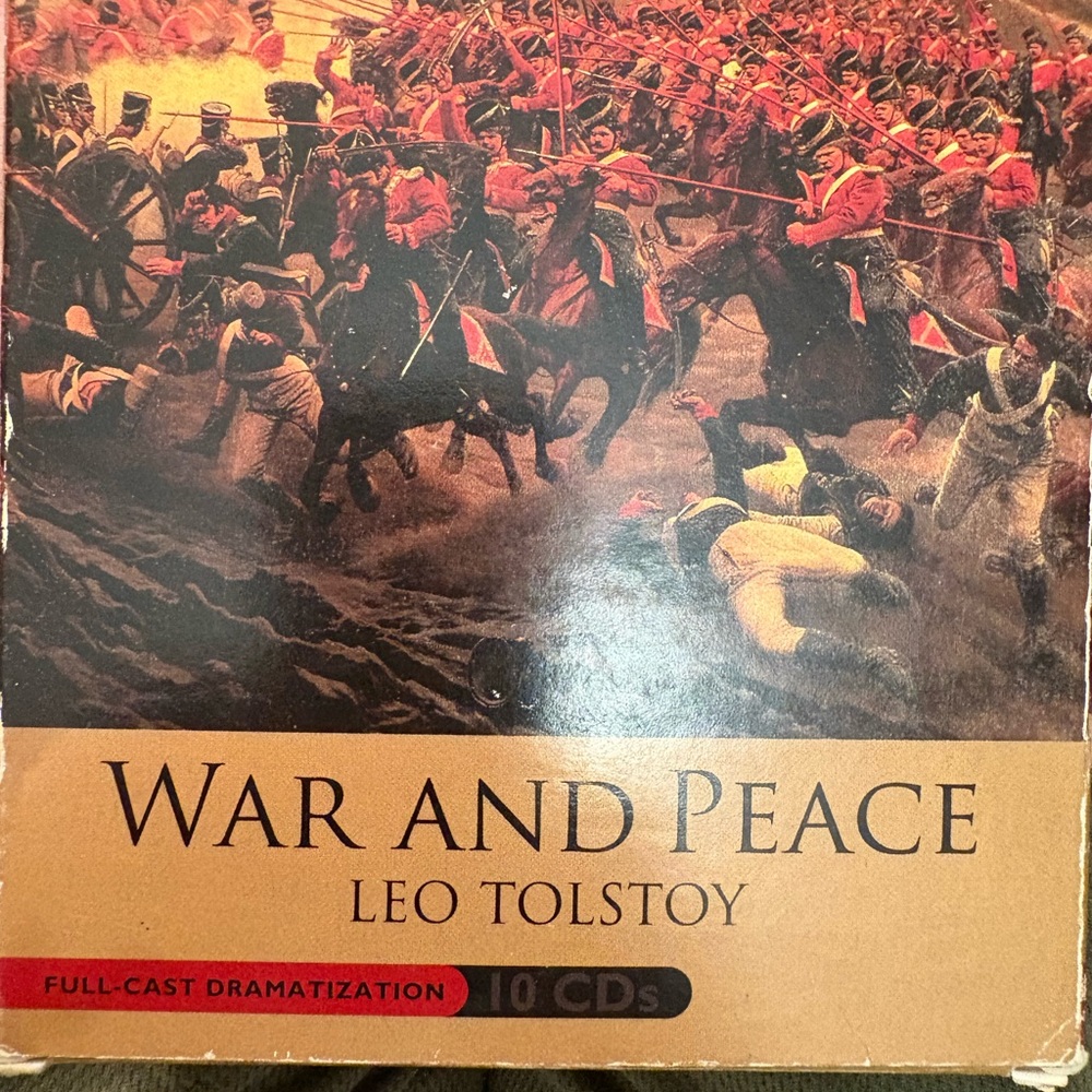 War and Peace Full-Cast Dramatization 10 CD Set